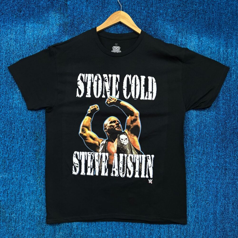 WWE Stone Cold Steve Austin Wrestling T-Shirt Size Large